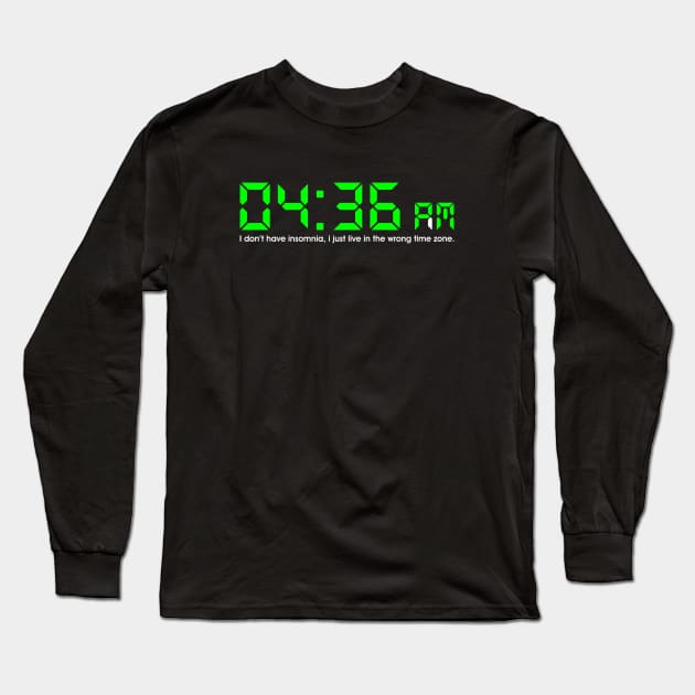 Insomnia Long Sleeve T-Shirt by Insomnia_Project